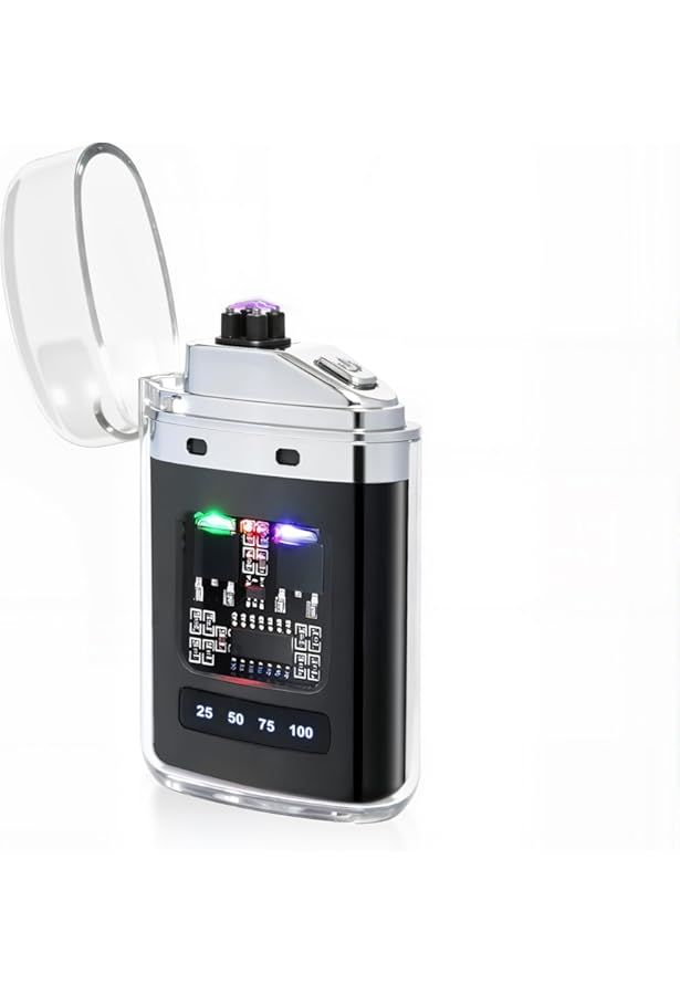 Title: Premium Rechargeable Electric Lighter – Windproof, Flameless & Eco-Friendly