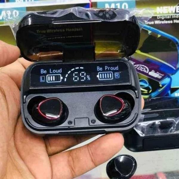 9D HiFi Sound Wireless Bluetooth 5.1 Earbuds – Waterproof & Noise Cancelling