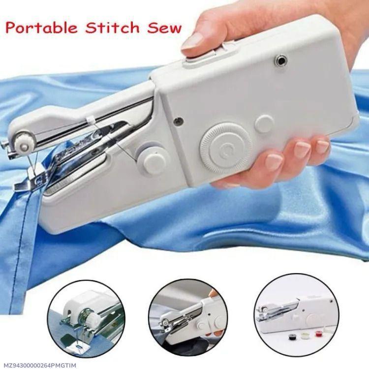 ✨ Compact White Mini Sewing Machine – Easy, Portable & Powerful Stitching Solution ✨