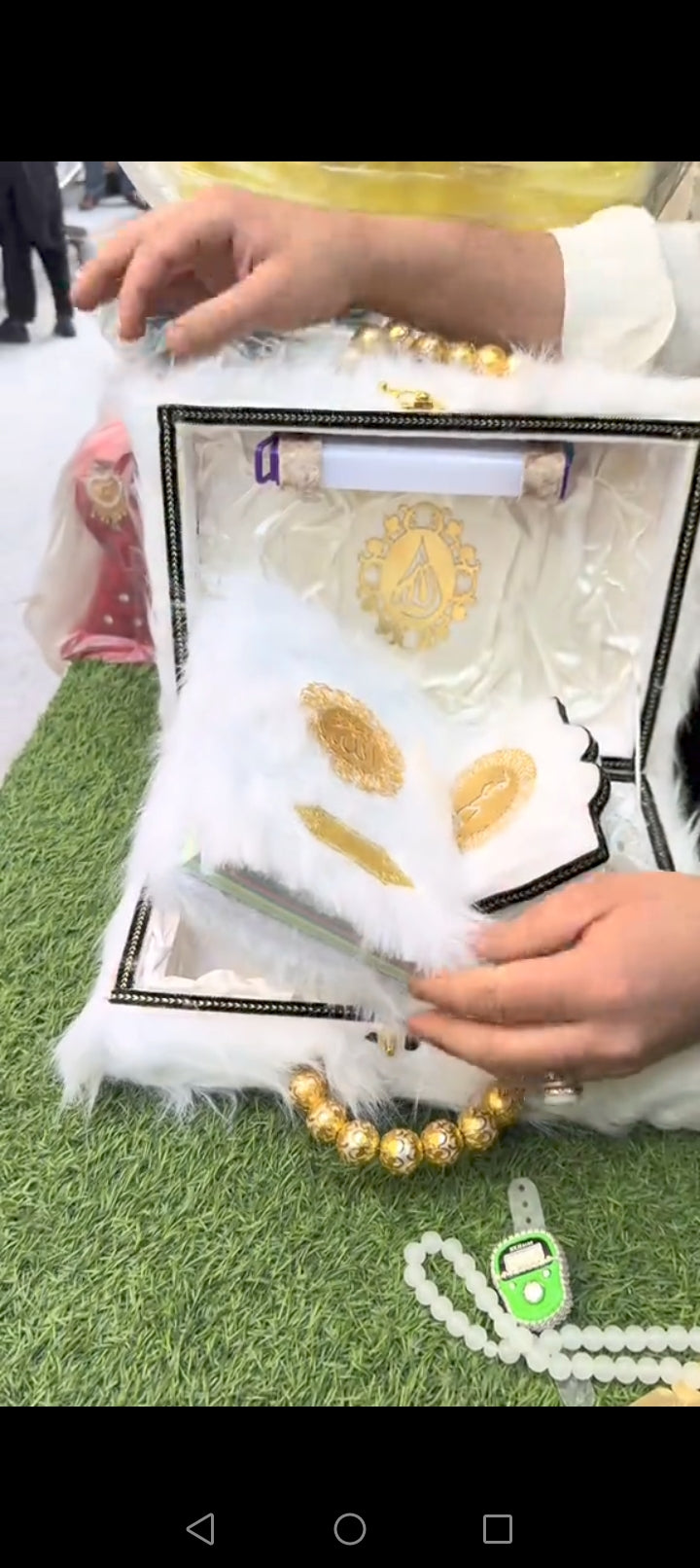 Premium Quran Gift Set with Tasbeeh, Rehal, Attar, Janamaz & Elegant Gift Box – A Complete Islamic Gift for Every Occasion